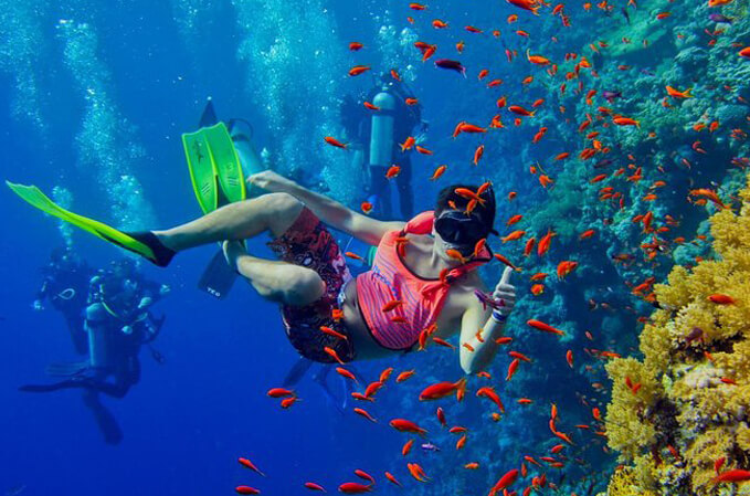 Snorkeling Mnemba Island